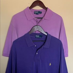 Ralph Lauren set of 2 Tall polo